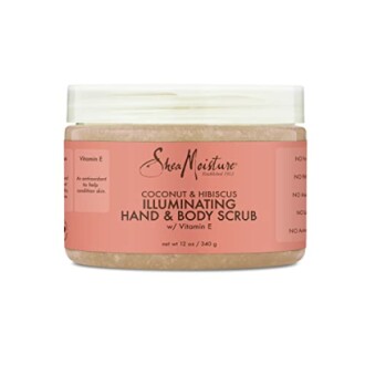 SheaMoisture Body Scrub for Dull Skin Illuminating Coconut and Hibiscus - Review